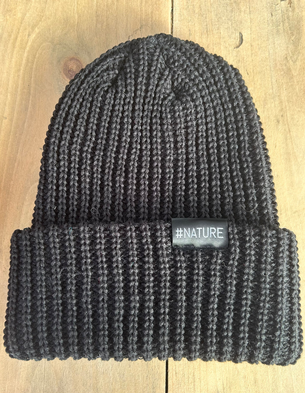 TUQUE BEANIE 100% FAITE AU CANADA- NOIRE